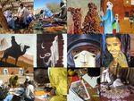 Sahara, peintres du désert collage