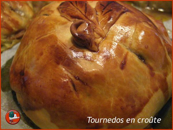 Tournedos en croûte foie gras cèpes