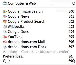 quick-search-box-1 Google Quick Search Box pour Mac