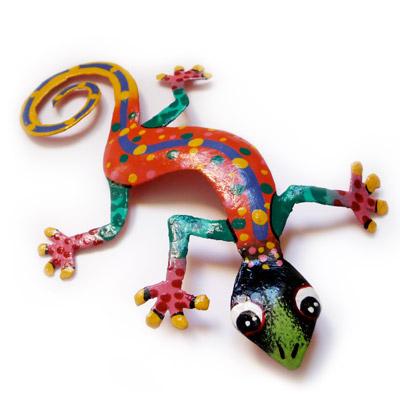 Les Geckos en métal