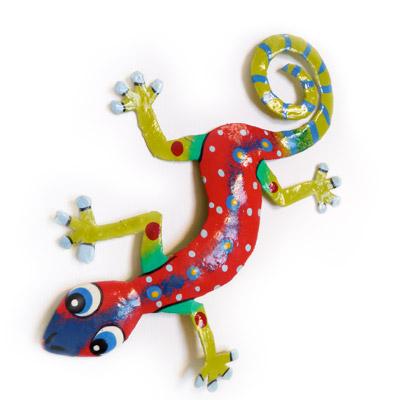 Les Geckos en métal