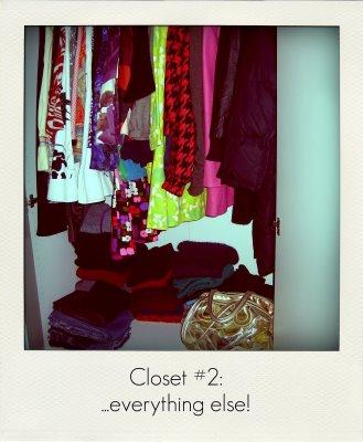 Dans le dressing d'Alice Pleasance...