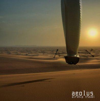 Aeolus Airship: Aerodynamic Helium Powered Travel Vehicle - Dirigeable Aérodynamique