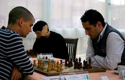 Anthony Wirig, second au 6e Championnat Méditerranéen d'échecs Anthony Wirig face à Mert Ergdu, ronde 9