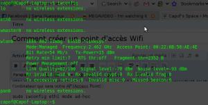 wifi11 Iwconfig