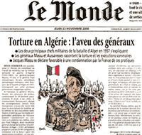 Affaire Aussaresses : témoignage historique, liberté d’expression, apologie de crime de guerre et tortures (CEDH 15 janv. 2009 Orban et autres c. France) par N. HERVIEU Affaire Aussaresses : témoignage historique, liberté d’expression, apologie de crime de guerre et tortures (CEDH 15 janv. 2009 Orban et autres c. France) par N. HERVIEU