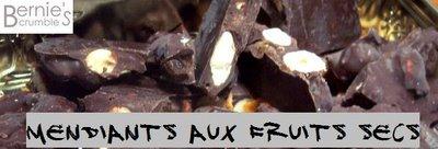 La loi des séries - Mendiants aux fruits secs mendiants chocolat fruits secs linxe