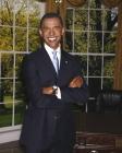 Barack Obama : sa statue de cire est présentée dans une position cool, dans son futur bureau