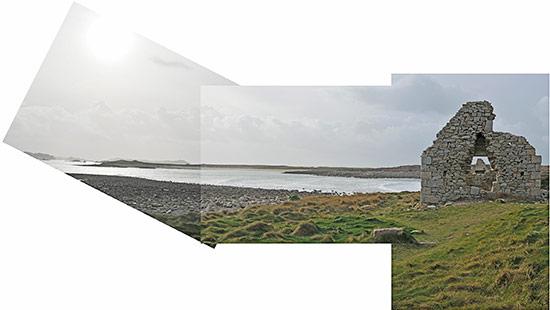 Ruines à l'île Grande Ruines à l'île Grande