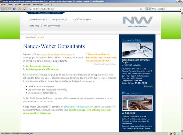 Consulter le site Naudo-Weber Consultants