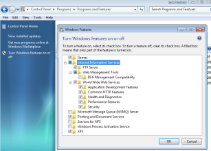 Dudu a testé pour vous Windows 7, enfin presque IIS