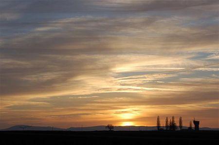 coucher de soleil