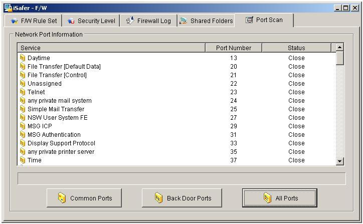 Isafer Winsock, firewall libre & gratuit pour Windows isafer5.JPG