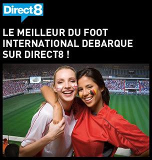 Direct8 se met au foot Direct8 se met au foot