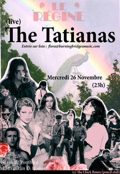 The Tatianas @ Regine's Club - Paris