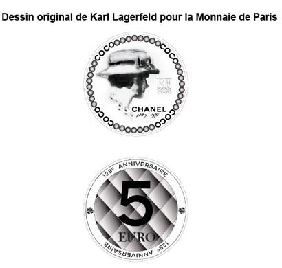 Une pièce de 5 euros signée Chanel