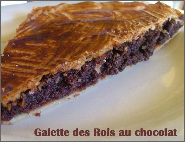 Galette des rois au chocolat, facile & rapide