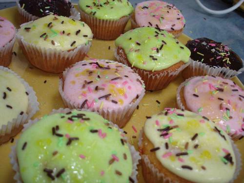 Glaçage de cup-cakes : 2 ème partie
