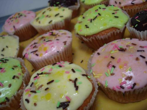 Glaçage de cup-cakes : 2 ème partie
