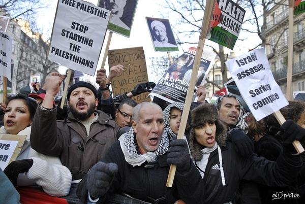 Manifestation de soutien aux Palestiniens de Gaza. Paris Manifestation de soutien aux Palestiniens de Gaza. Paris