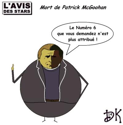 L'avis des Stars : Patrick McGoohan (Le Prisonnier)
