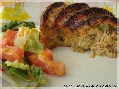 Gratin de poivrons au poulet Gratin de poivrons au poulet