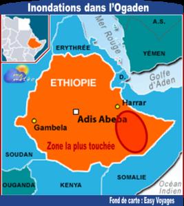 [Ethiopie] Fortes pluies et inondations meurtrières dans l'Ogaden