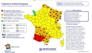 Meteo-France place en vigilance rouge 5 départements du Sud-Ouest !