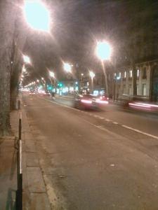 Suppression (momentanée?) de voie de bus, Bd Saint Germain…