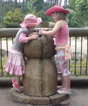 Une fontaine pas comme les autres… Une fontaine pas comme les autres…