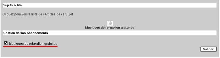 Abonnez vous gratuitement! Abonnez vous gratuitement!