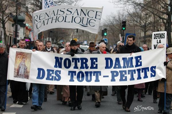 Marche pour la vie 2009. Paris.