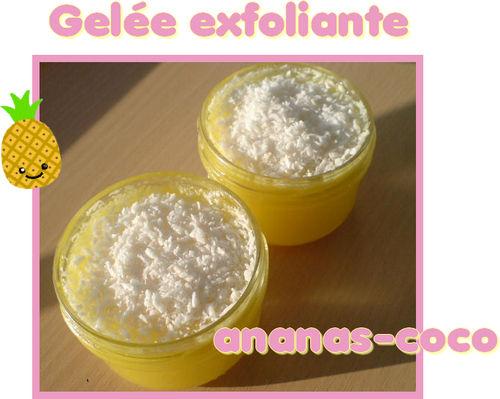 Geléeexfolianteananas-coco