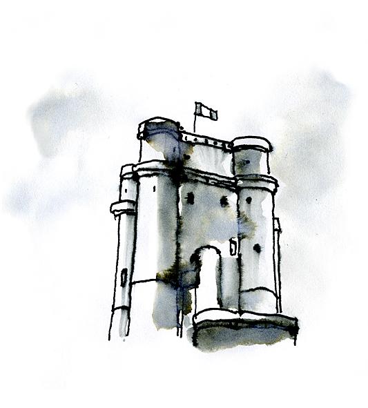 Plume (9), donjon du château de Vincennes Plume (9), donjon du château de Vincennes