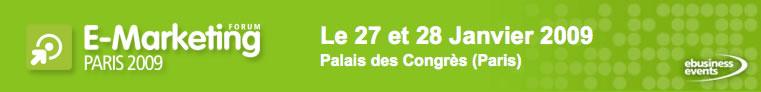 PourquoiTuCours t'invites au Forum E-Marketing Paris 2009 PourquoiTuCours t'invites au Forum E-Marketing Paris 2009