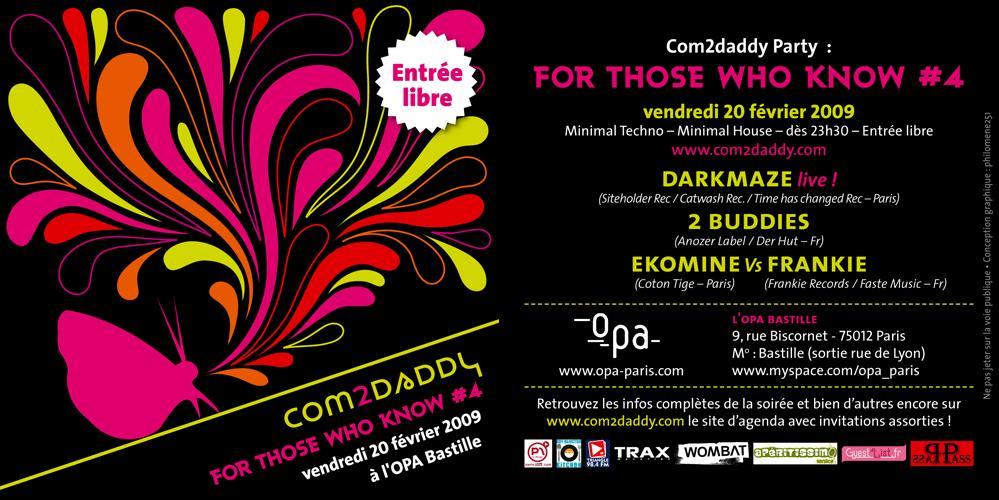 Com2daddy Party : For Those Who Know #4 com2daddy-party-4.jpg
