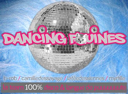 dancing fouines logo