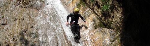stage canyoning alpes maritimes