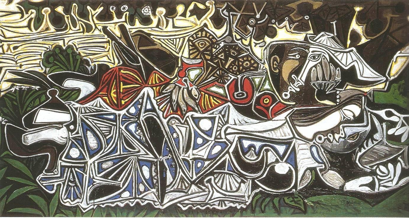 Picasso - Les Demoiselles des bords de la Seine, 1950