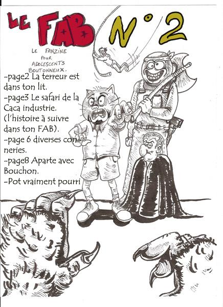 Le FAB: Fanzine pour Adolescents Boutonneux!