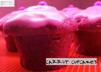 Carrot cupcakes pour goûter brunch