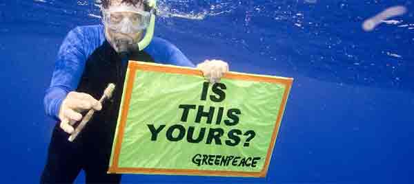 Greenpeace: Plus de 600 000 km2 de déchets flottants dans le Pacifique