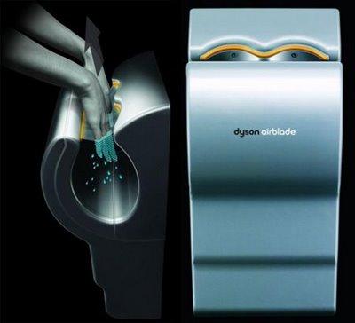 Dyson Airblade ou le plaisir des sèche-mains réinventé