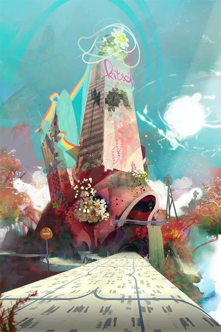 Kitsch Land 5 : “le Kitschâteau de la princesse Kitsch”.