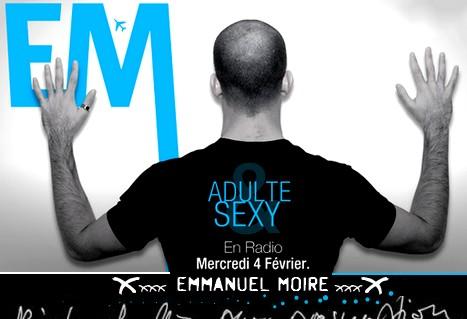 Emmanuel Moire: Adulte & Sexy, un changement électro pour l'artiste