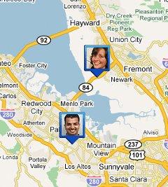 Image de Google Latitude Image de Google Latitude