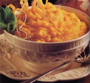 Purée de courges à l'orange Purée de courges à l'orange