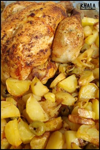 poulet rôti aux olives poulet rôti aux olives