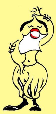 chorégraphie pour rire clown_oriantale