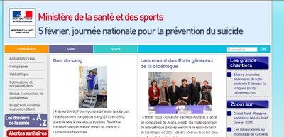 Le Ministere de la Santé avait prévu une vague de suicide lors de l'allocution televisée de Nicolas Sarkozy : Face à la crise